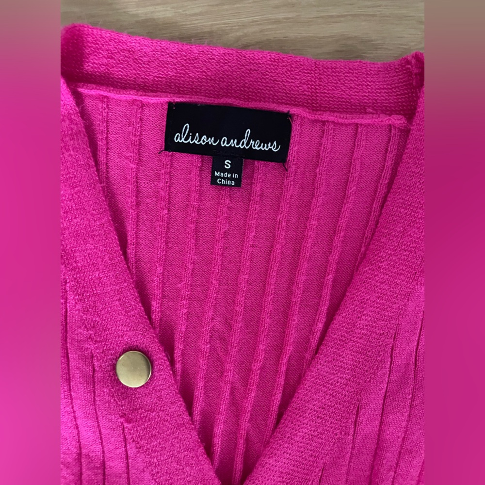 T.J.Maxx Pink Long Sleeve Dress - Picture 3 of 3